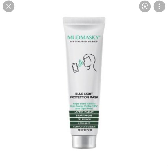 NWT ๐ MUDMASKY Blue Light Protection Mask - Picture 1 of 8